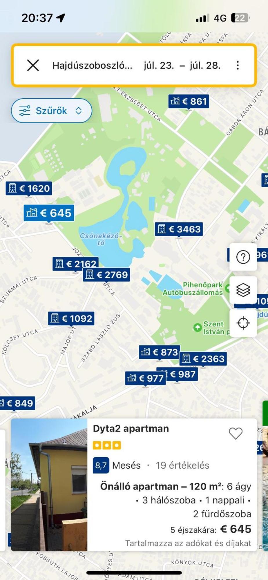 HajdúszoboszlóDyta2 Apartman公寓 外观 照片